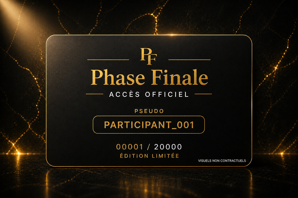 PHASE FINALE - Accès Officiel (Édition limitée 20 000 places)
